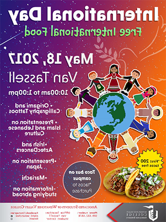 International Day flier image